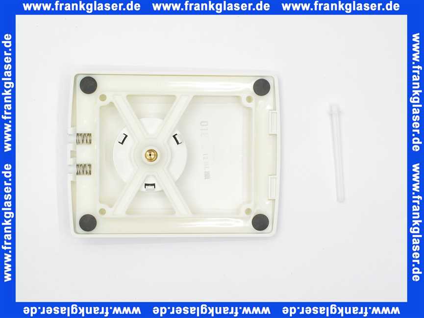 Sanit Abdeckung Urinal- Betätigungsplatte Kunststoff weiß-alpin 03106010000