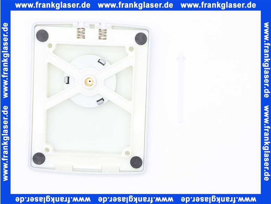 0310693 SANIT Urinal-Abdeckplatte mit Montage rahmen, seidenmatt