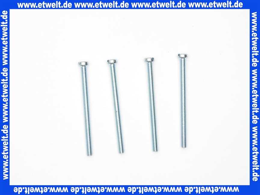 Sanit Befestigungsschrauben M5x70 (4 Stück) 03107000000