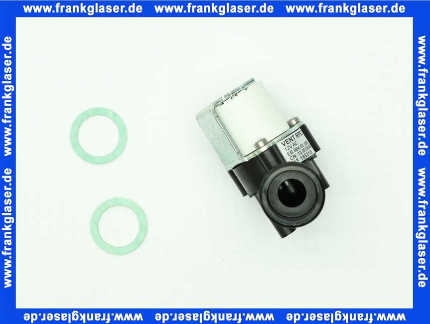 0311800 SANIT Magnetventil 12 V G 3/4 AG, BL 61 mm, inkl 2 Dichtungen