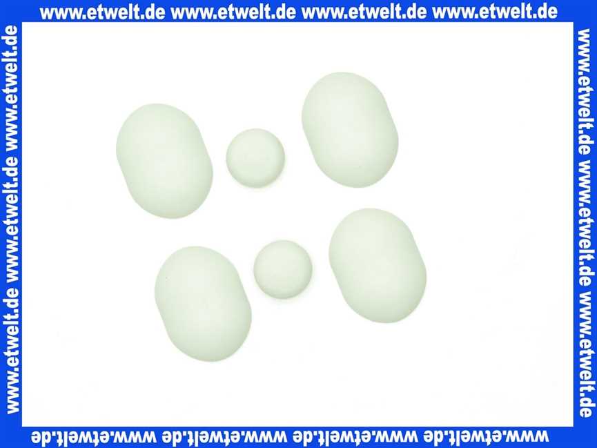 0329000 SANIT Pufferset für WC-Sitz 1800, grau