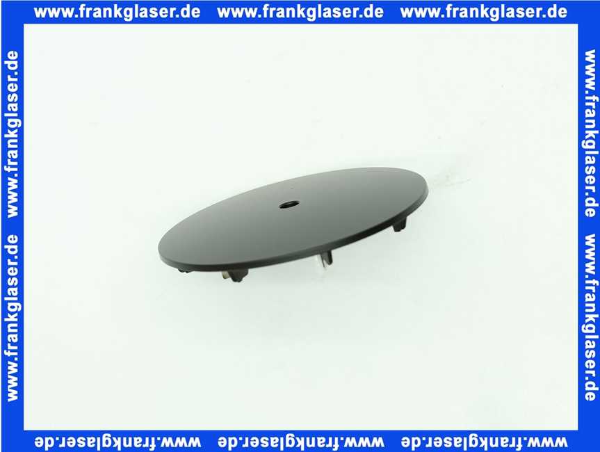 Sanit SANIT Abdeckplatte Duschablauf 823/90-60 mattschwarz 05.156.56..0000