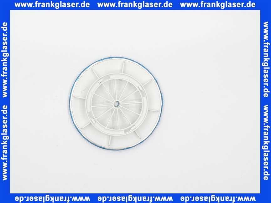 Sanit Abdeckplatte 823/90 Edelstahl mit Sieb 05315000000