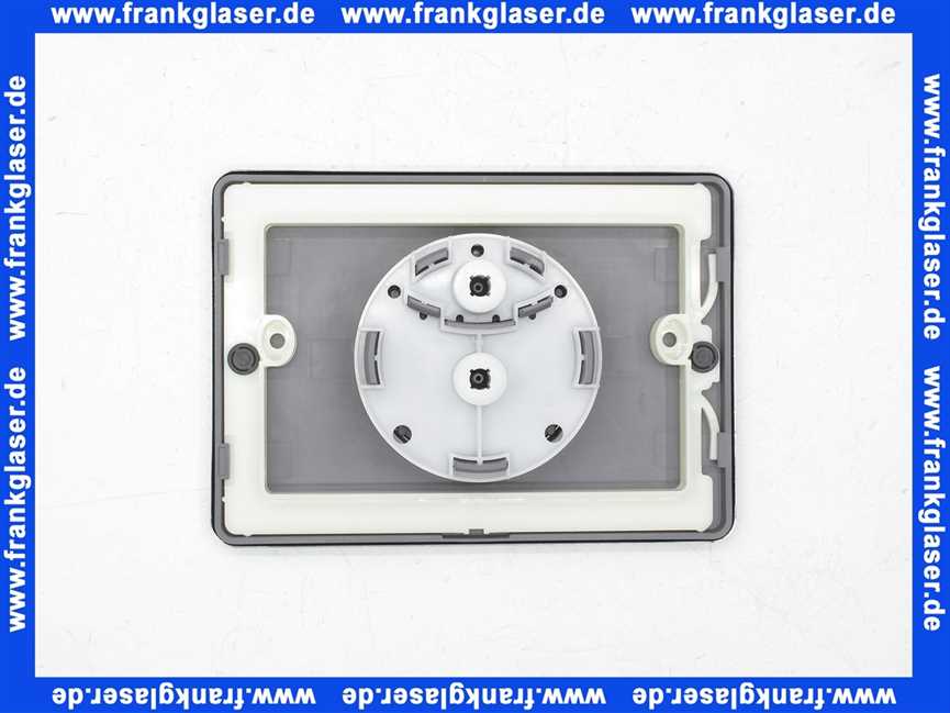 Sanit Betätigungsplatte S703 Edelstahl gebürstet 16703000000