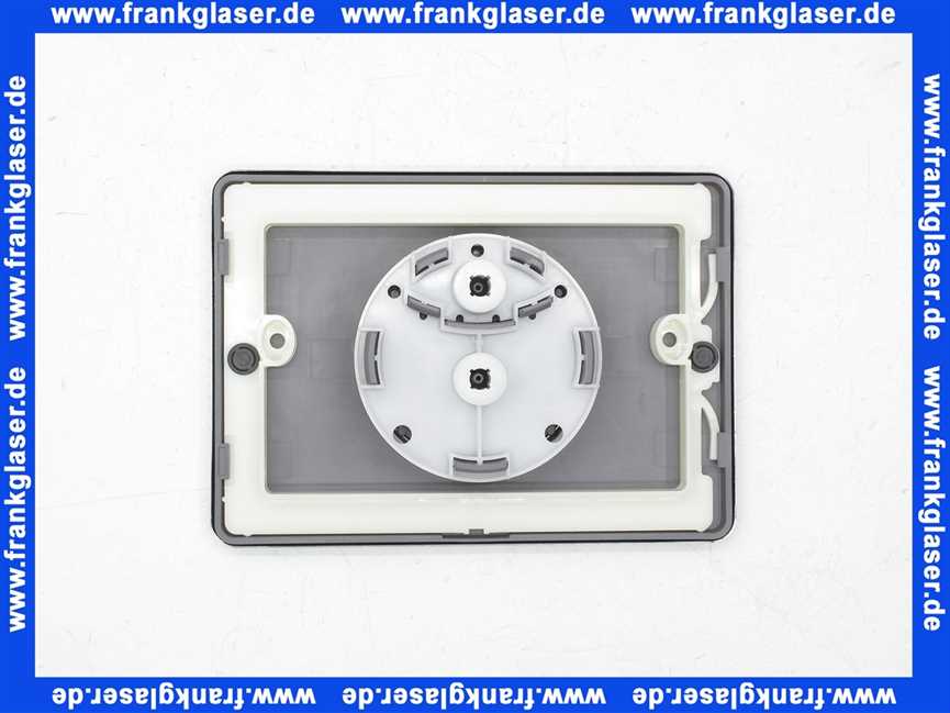 1670300 SANIT Betätigungsplatte S703,Betätigung vorn/oben,kl Revisionsöffnung,Edelstahl