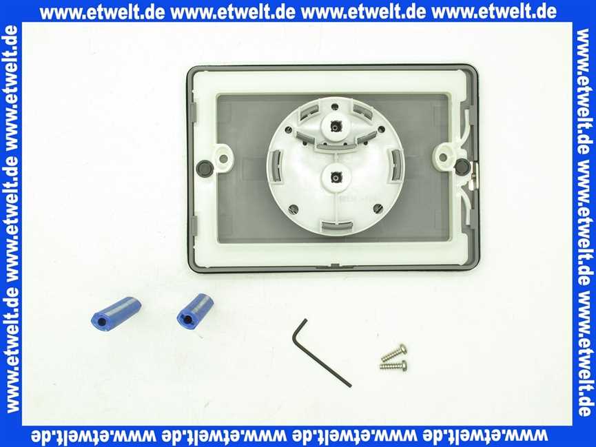 1670400 Sanit Betätigungsplatte S704 für Betätigung vorn/oben kleine Revisionsöffnung Edelstahl