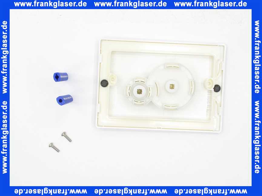 Sanit Betätigungsplatte S706 weiß 16706010000