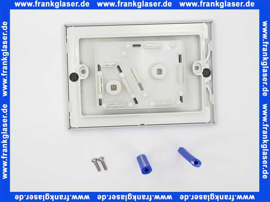 Sanit Betätigungsplatte S707 mattchrom 16707930000