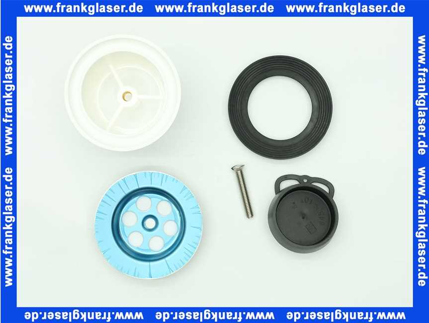 3010400 SANIT Ablaufventil G 1 1/2 x 70 x 52 mm, Stopfen mit Kunststoffbügel