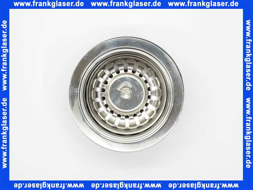 3030100 SANIT Körbchenventil 3 1/2 verschließ bar,G 1 1/2 x 114 x 63 mm