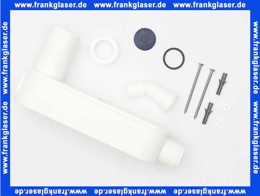 3160400 SANIT Aufputzgeruchverschluss für Wasch- und Geschirrspülmaschine,G3/4-G1 x 40mm