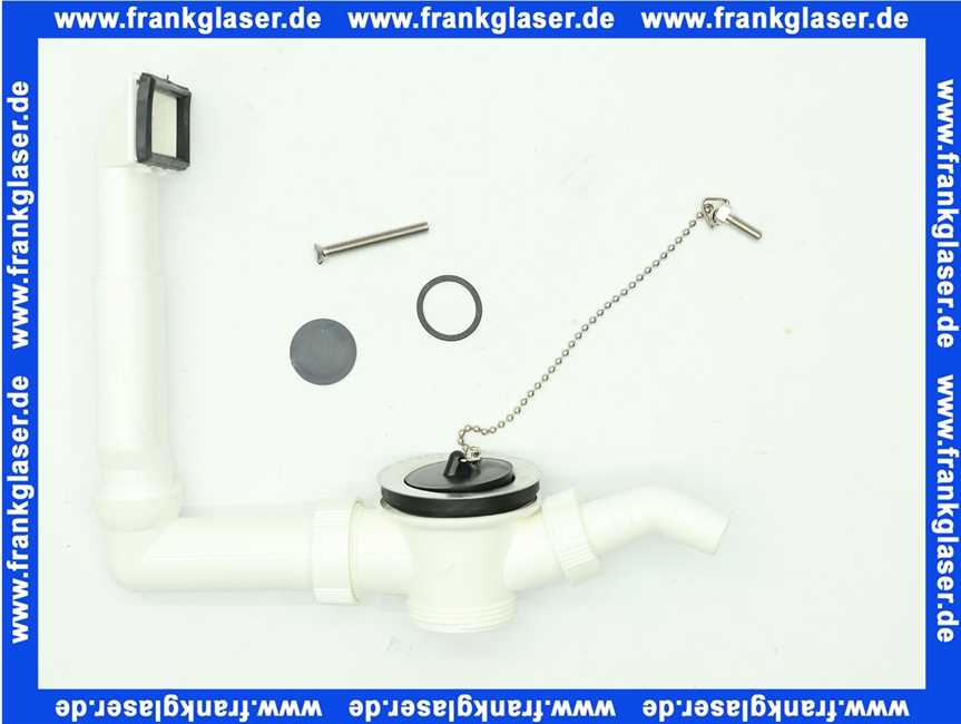 3205500 SANIT Ab-und Überlaufgarnitur mit Geräteanschluss, G 1 1/2