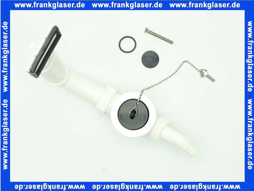 3205500 SANIT Ab-und Überlaufgarnitur mit Geräteanschluss, G 1 1/2