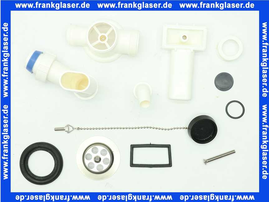 3205500 SANIT Ab-und Überlaufgarnitur mit Geräteanschluss, G 1 1/2