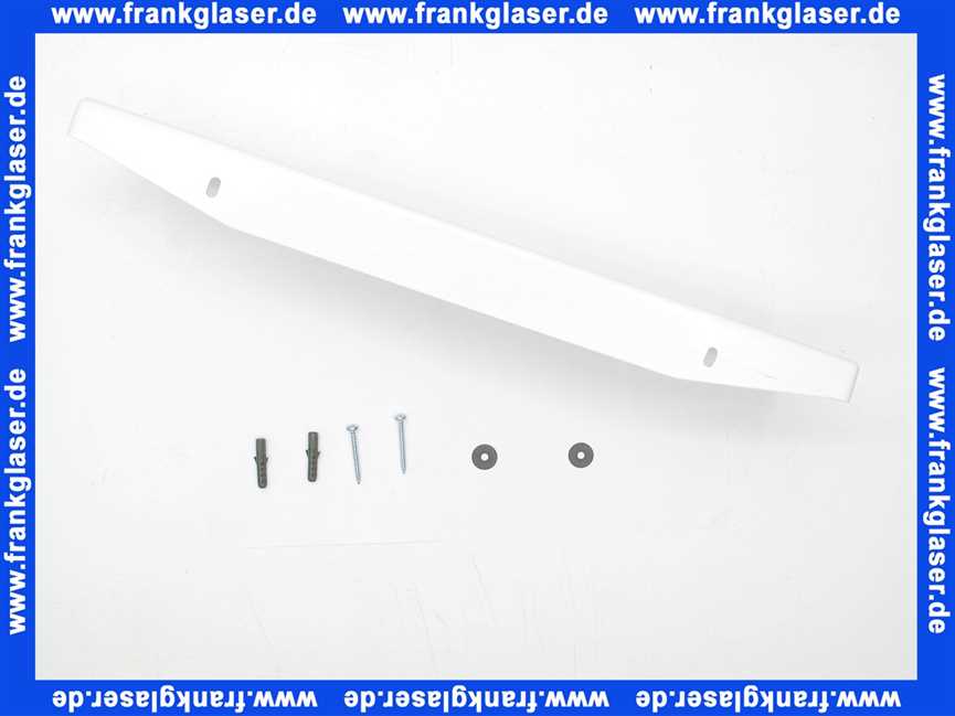 Sanit Waschtischablage 1100/1 weiß 50001010000