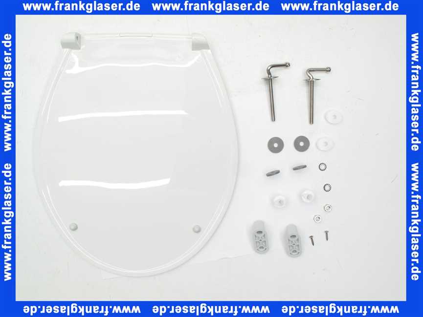 5603801 SANIT WC-Sitz 4002, Edelstahlscharnier Sicherheitsverschraubung, alpin-weiß