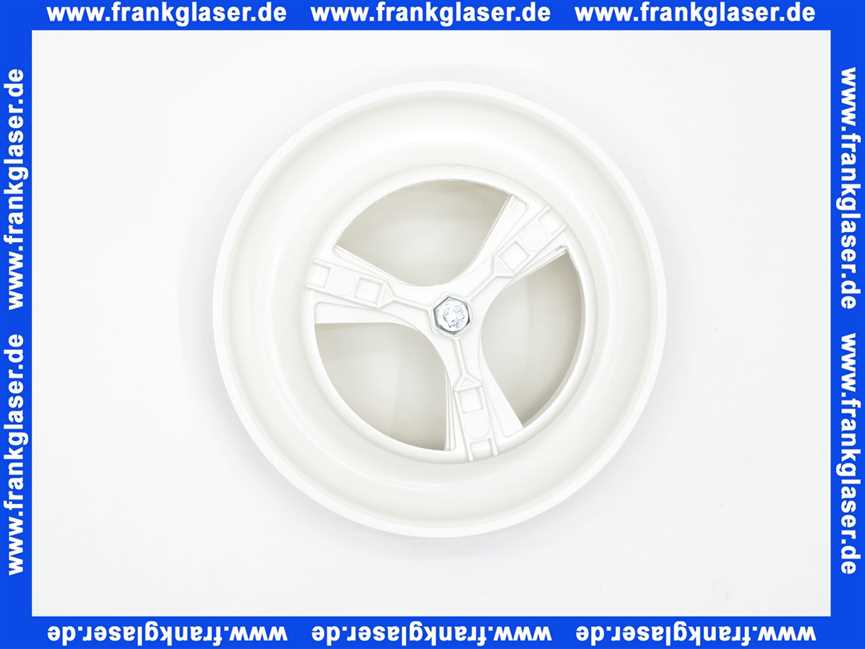 Sanit Luftdurchlasselement LD 125 Telleventil regulierberer Luftstrom 57001000000