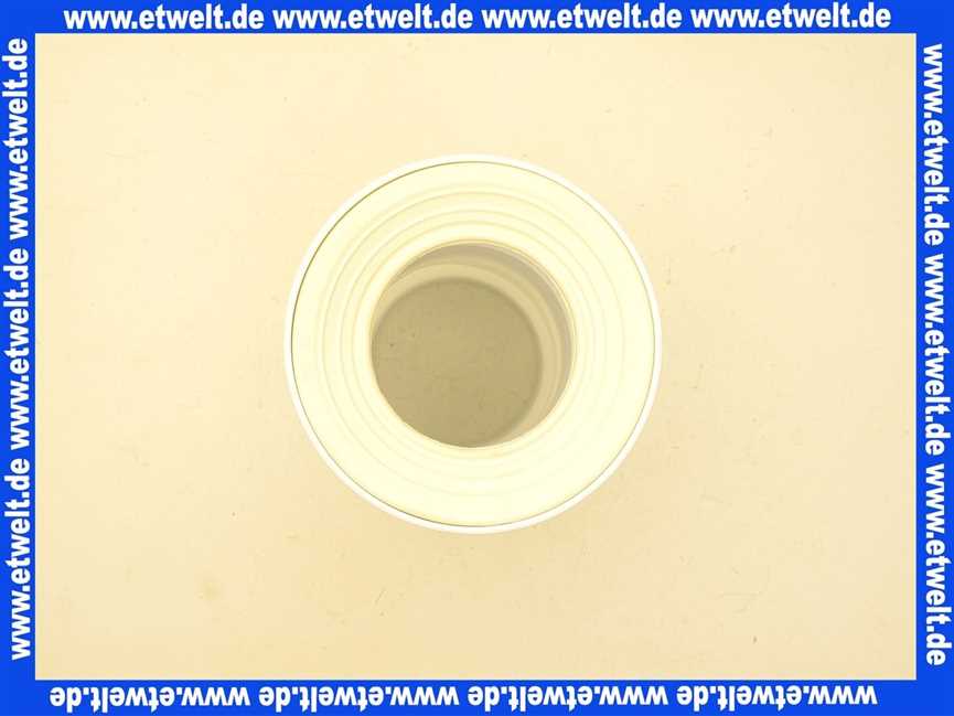 5811500 SANIT WC-Anschlussbogen DN 100, flexibel DN 100 / 225 - 525 mm