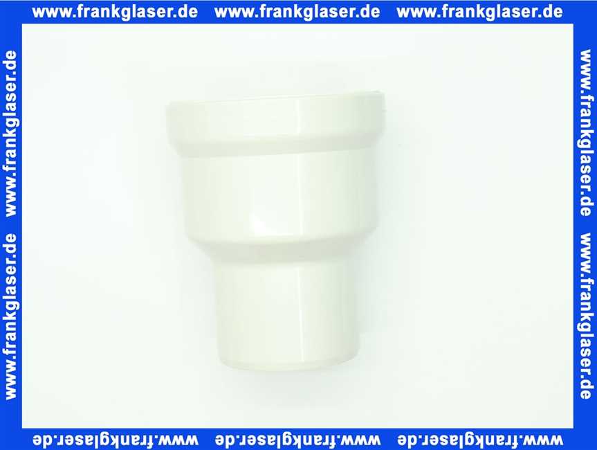 5821401 SANIT WC-Anschlussstutzen 160 mm, DN 90 aus Kunststoff PP, alpin-weiß