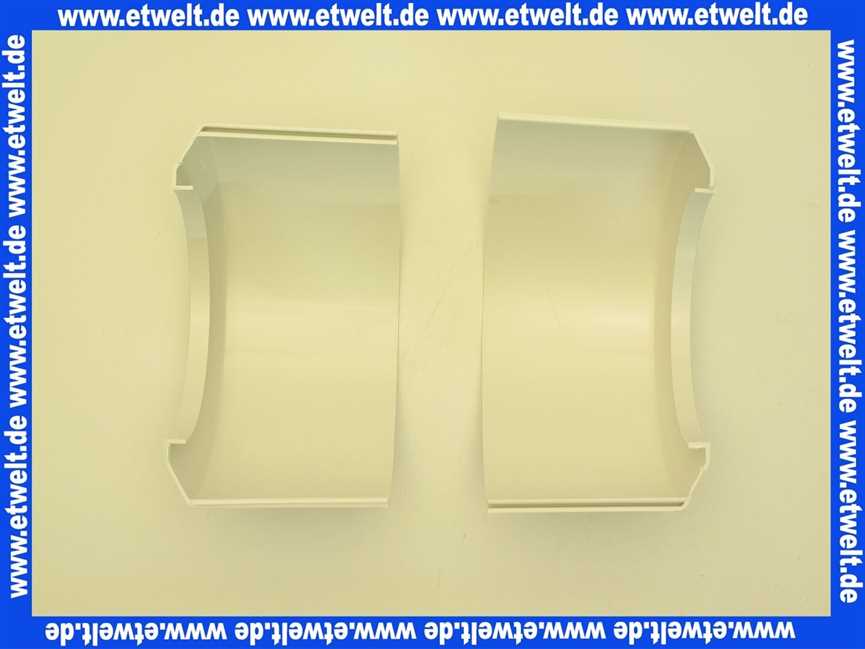 5830201 SANIT Abdeckrosette,zweiteilig, DN 100, alpin-weiß