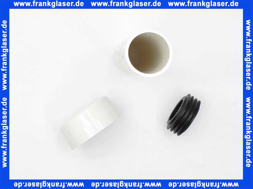 5899501 SANIT Anschluss-Set für UP-Spülkästen 983 mit Stand-WC, d:45 x 300