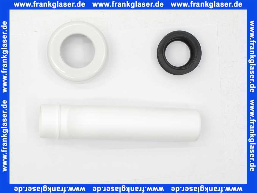 5899601 SANIT Anschluss-Set etagiert für UP-Spül kästen mit Stand-WC, d: 45 x 210 mm