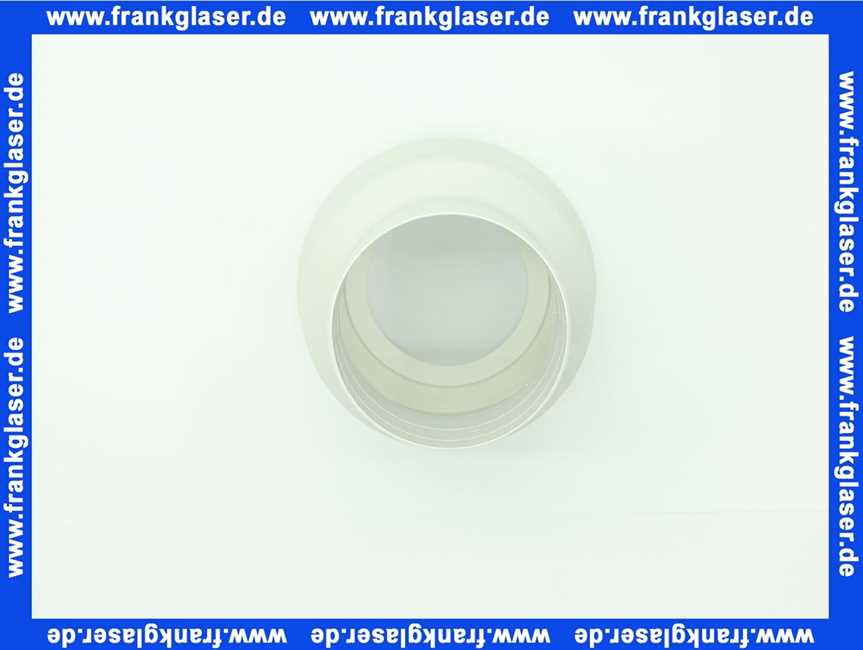 5821401 SANIT WC-Anschlussstutzen 160 mm, DN 90 aus Kunststoff PP, alpin-weiß