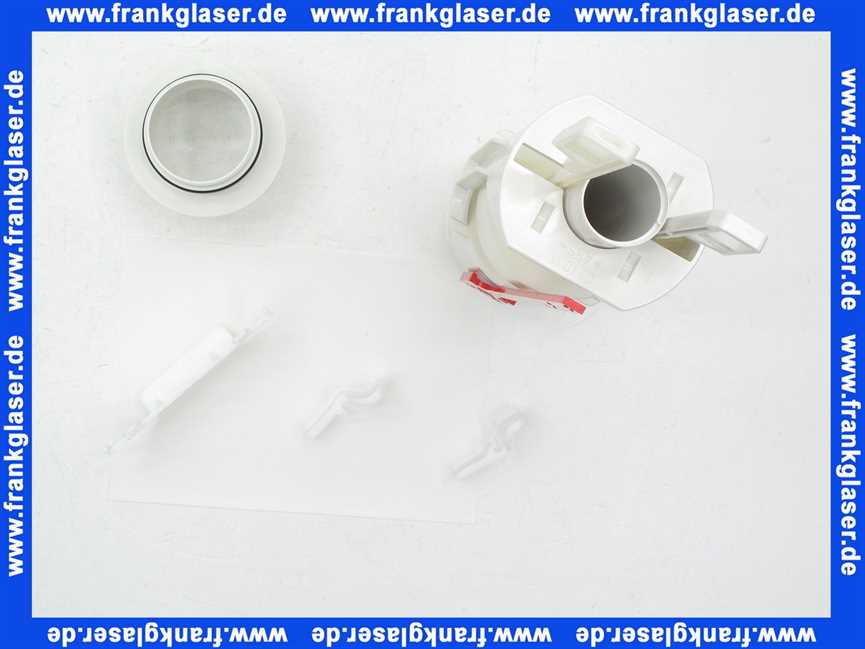 73.212.00..0000 Sanit Ablaufgarnitur Ablaufglocke für Friabloc Friaplan Friafix - WC - Modul UP Spülkasten