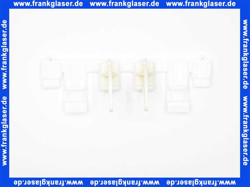 Sanit Befestigungsleiste F102 mit Niederhalter 73282010000