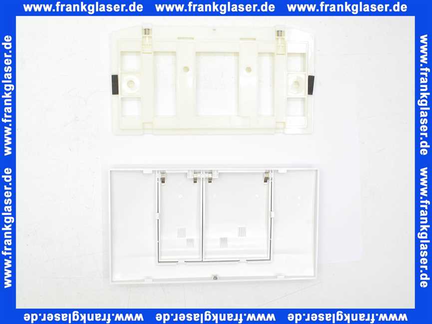 Sanit WC Betätigungsplatte für FRIABLOC Modell F 102, weiß 73307010000