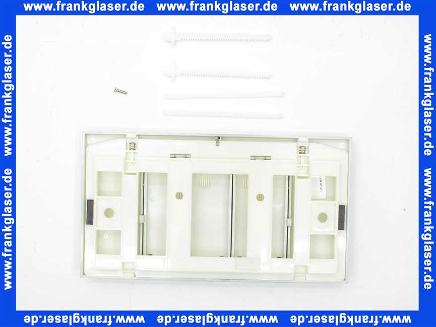 Sanit WC Betätigungsplatte für FRIABLOC F102, seidenglanz 73307210000