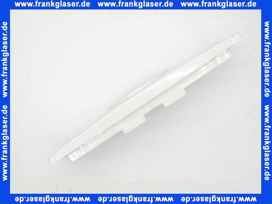 73.320.01..0000 Sanit WC Betätigungsplatte FRIABLOC Modell F 200 2-Menge,Betätigung von oben,weiß-alpin,Glanzf.