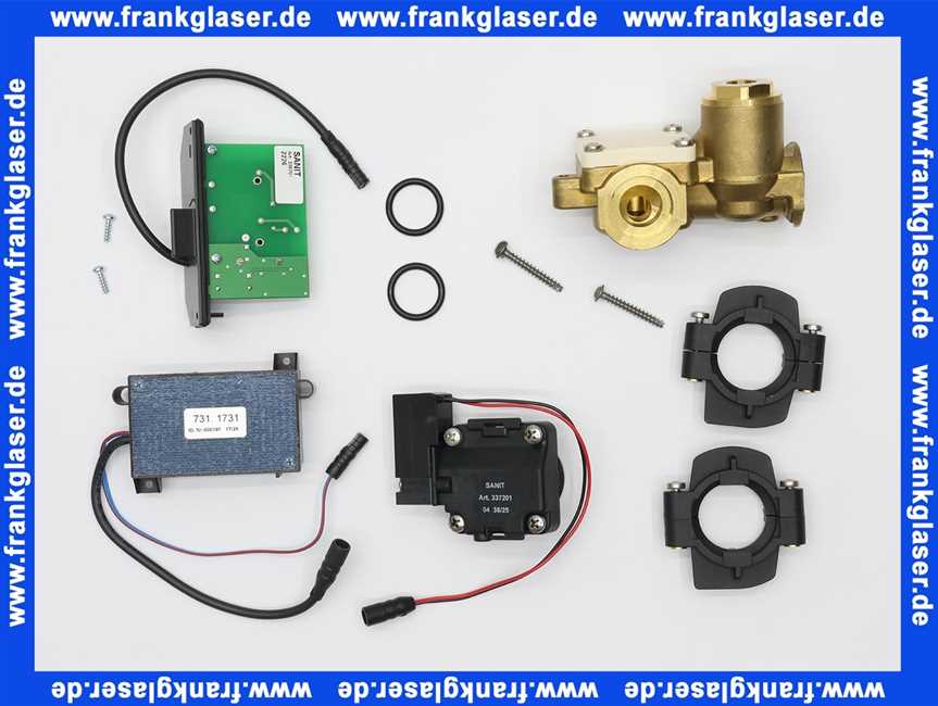 Sanit Austauschset für Urinal IR-Auslösung Batterie 6V 73396700000