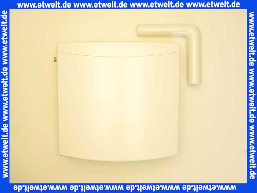 9110101S000 SANIT Spülkasten 951,6-9L, tiefhängend, ohne Eckventil,alpin-weiß