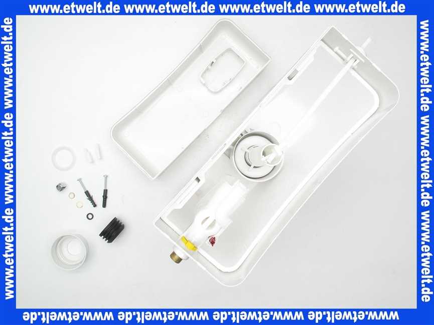 92A00010099 Sanit Junior Jet Spuelkasten weiss ohne Zugstab (Alternative zu Jomo Hydrus Hochhängespülkasten)