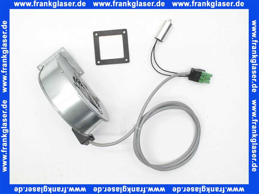 E1990110 SBS Gebläse + Gummidichtung G2E120TD7601 (1+2) (NEU 09.10) EBM