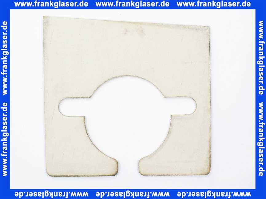 K0201603 SBS Isolierplatte mit Loch für Schürtürblatt