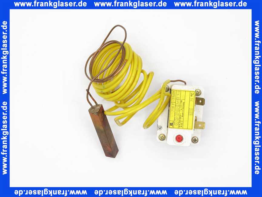 M100110 SBS Speichervorrangthermostat 75 °Combi-matic NA 50 (Viertelkreisfühler)