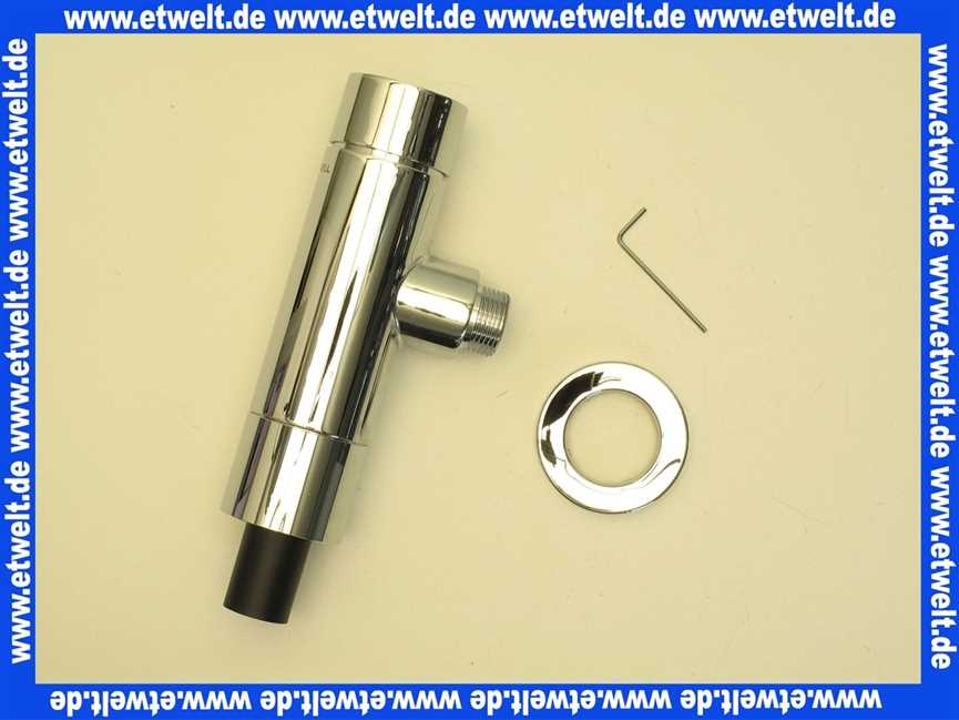 022490699 Schell WC-Druckspüler 3/4 Zoll verchromt mit Spartaste