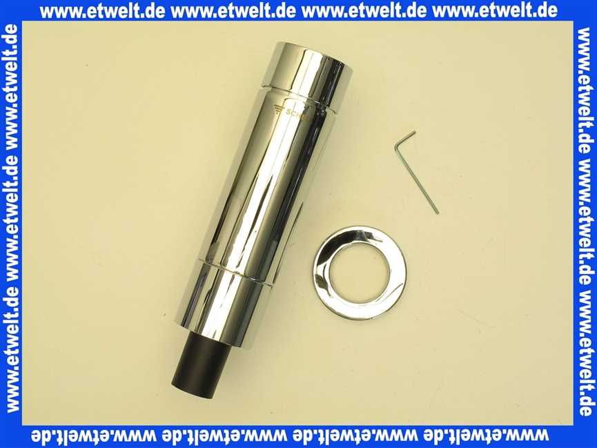 022490699 Schell WC-Druckspüler 3/4 Zoll verchromt mit Spartaste