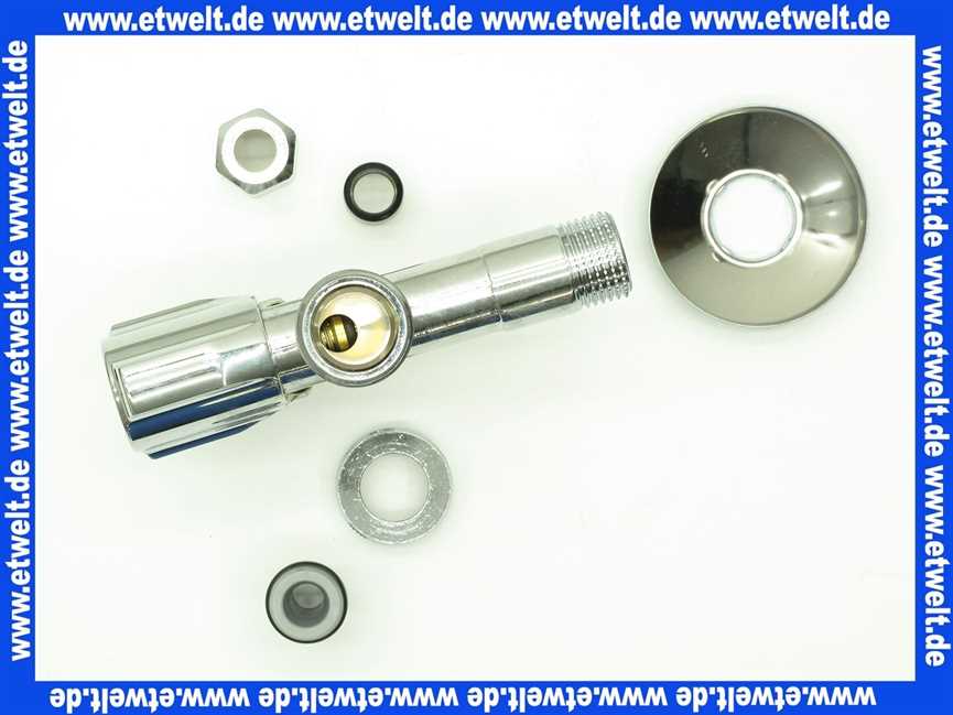 035600699 Schell Kombi-Eckventil Comfort 1/2 x 3/8 Zoll mit Filter 500 mµ verchromt