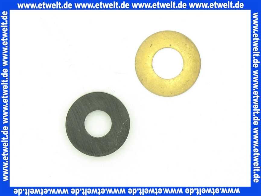 Schell Quetschdichtung 1/2 x 8mm Gummiring und MS-Unterlegscheibe