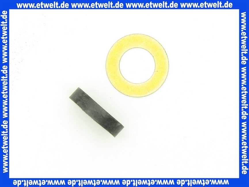 Schell Quetschdichtung 1/2 x 10mm Gummiring und MS-Unterlegscheibe