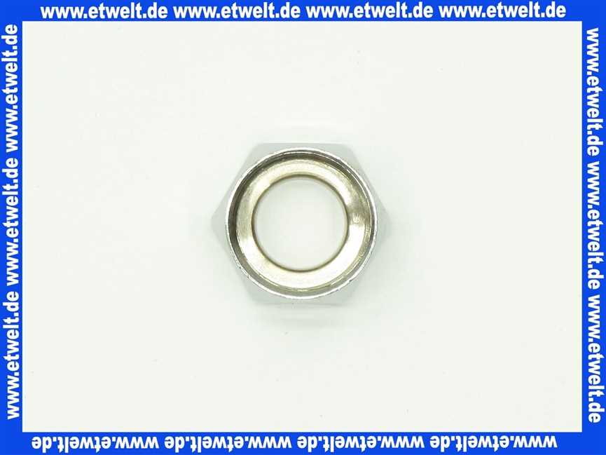 Schell Überwurfmutter 3/8 x10mm verchromt ohne Dichtung