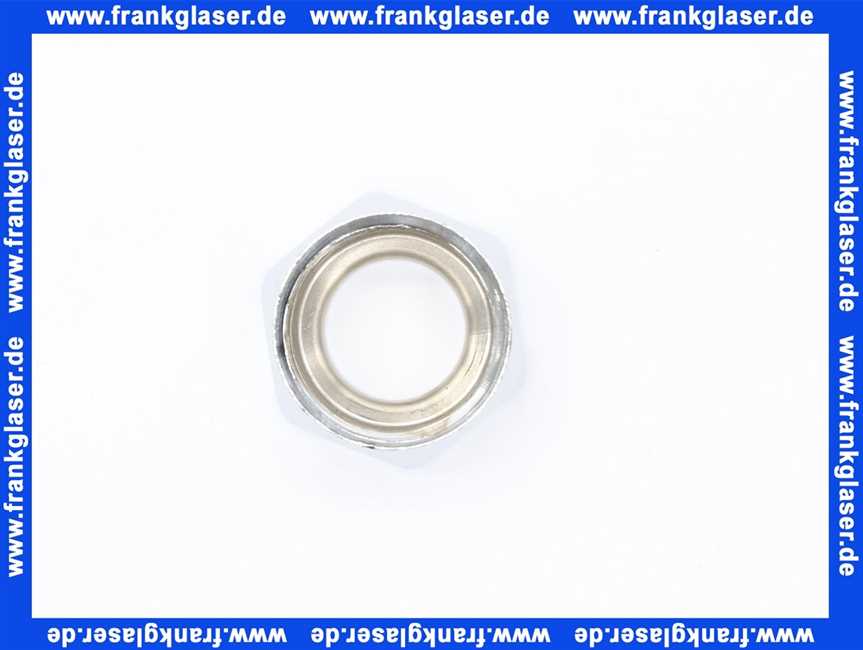 Schell Überwurfmutter 3/8 x10mm verchromt ohne Dichtung