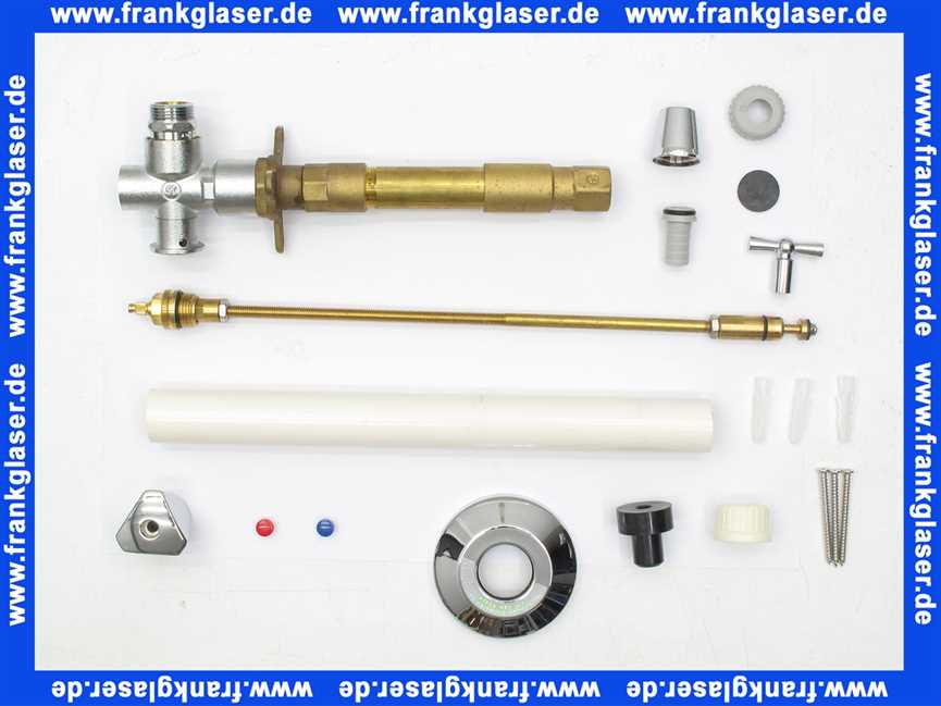 0028111550001 Schloesser Frost-Tec Außenarmatur mit Sanitärgriff CR Spannb. 160-250
