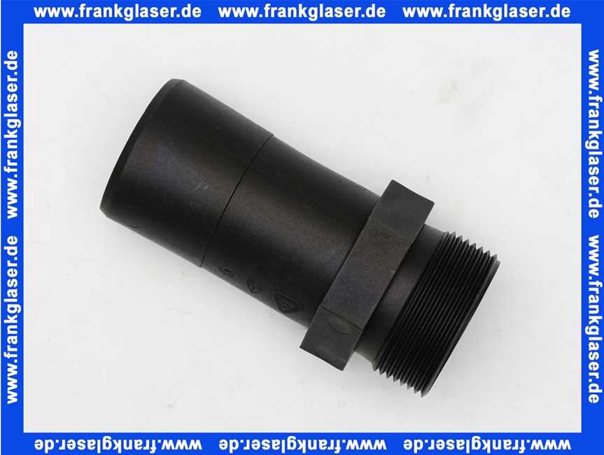 Schütz Anschlussstück mit 1 1/2 -AG SMP f. weiterführende Entlüft.Ltg. Steck. 3002321