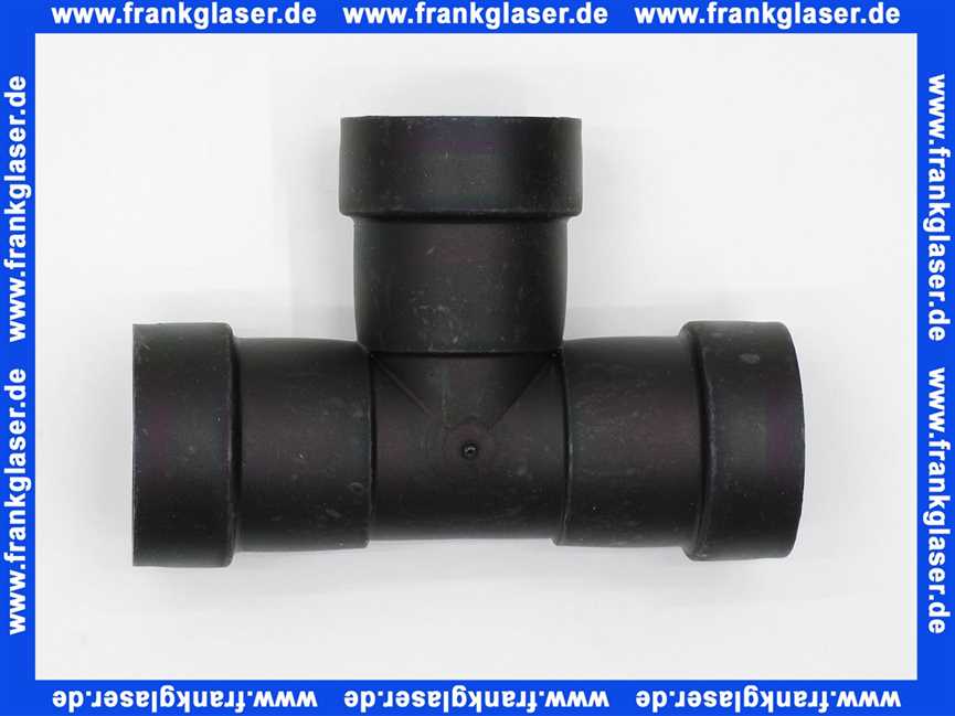 Schütz T-Stück schwarz SMP für Entlüftungsleitung Stecksystem 3002328