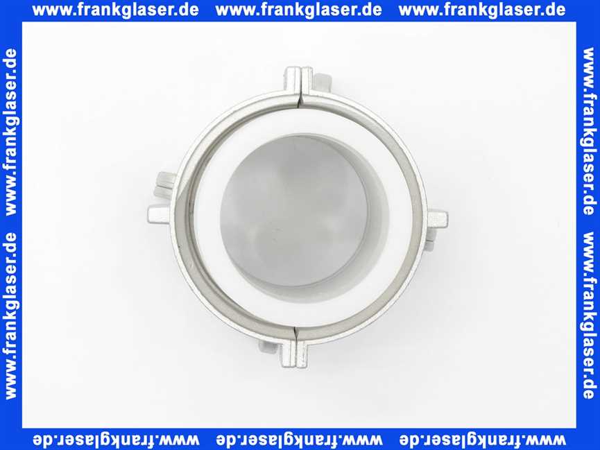 Schütz Fülleitung natur / SMP/ mit Alu-Mutter/ DN 50/ 100mm lang/TIT 1000l 3002389