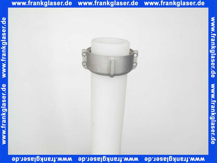 Schütz Füllleitung natur mit Alu-Mutter natur DN 50/ 840 mm lang 3012731